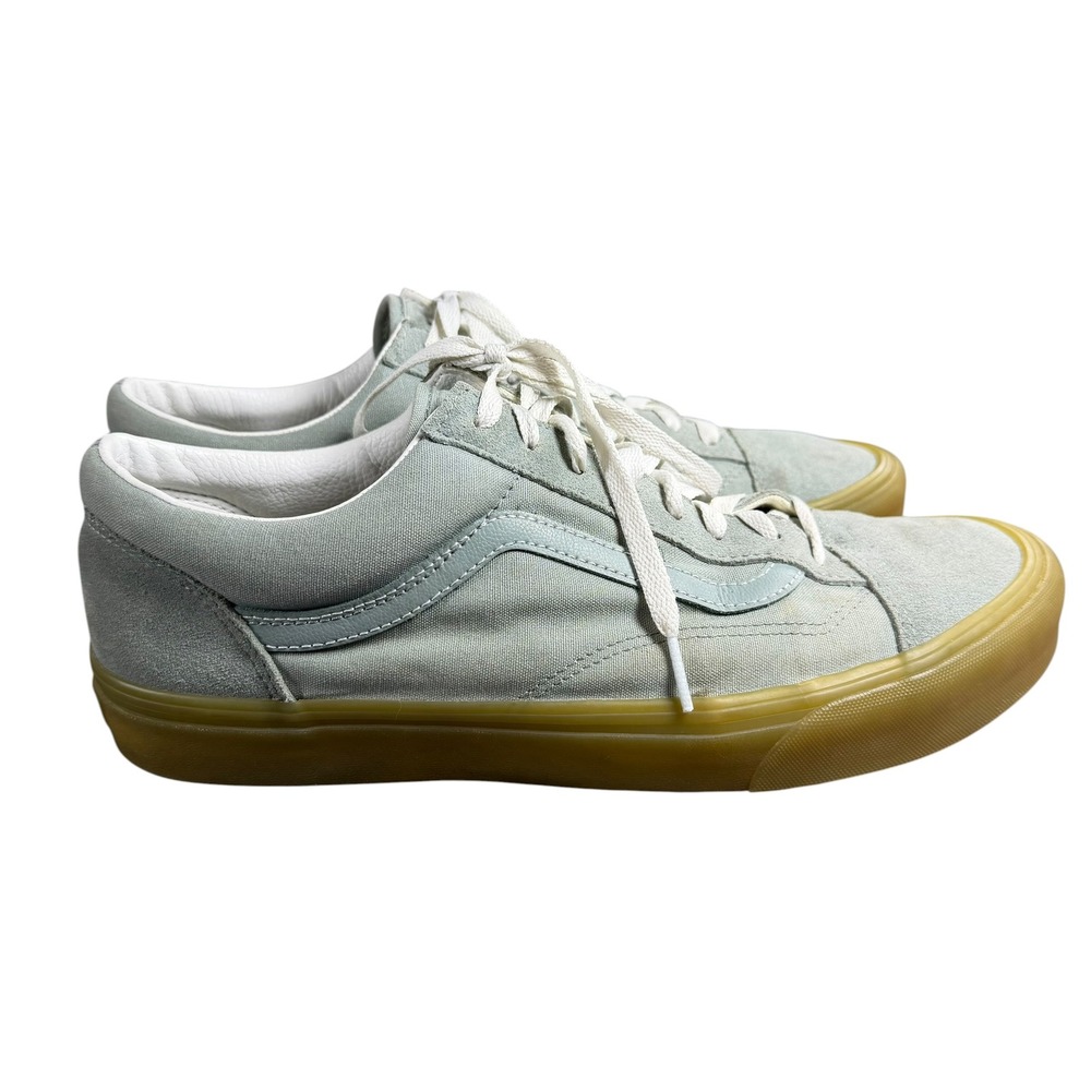 Vans‎ Old Skool Gum Sole Canvas Suede Low Top Skate Shoes Mens 10.5
